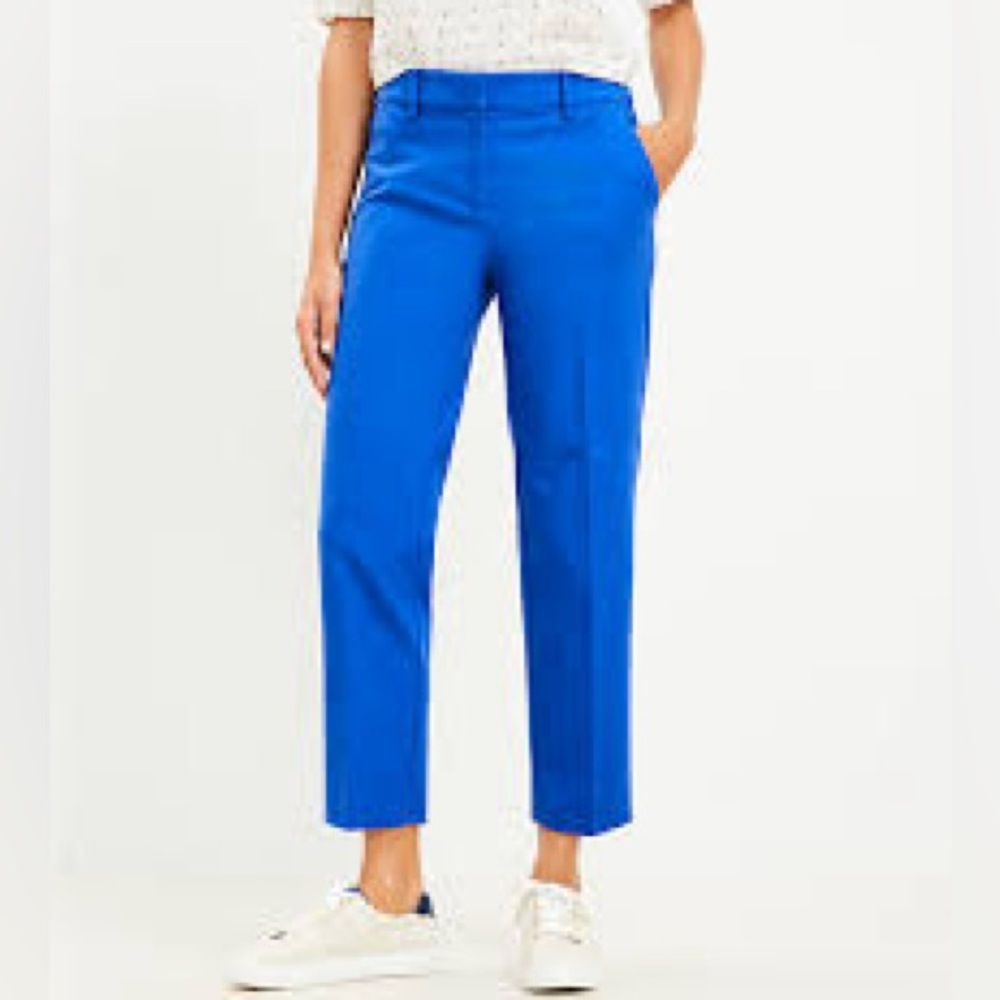 Petite Riviera Slim Pants in Doubleweave